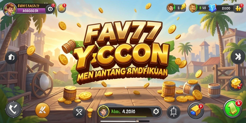 Screenshot gameplay FAV77 menampilkan keseruan membangun bisnis Tycoon.
