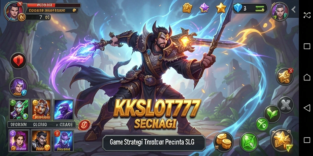 Tampilan gameplay menarik dari KKSLOT777 yang penuh strategi.