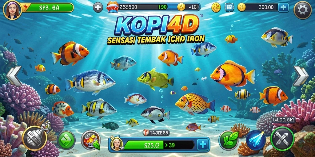 Tampilan gameplay KOPI4D yang seru dan mendebarkan.