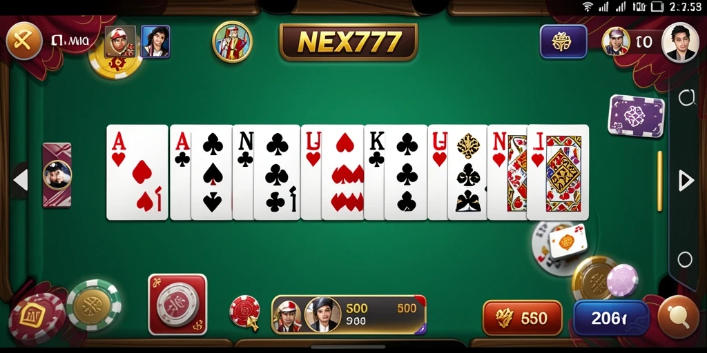 Tampilan gameplay NEX777 yang menarik dan interaktif.