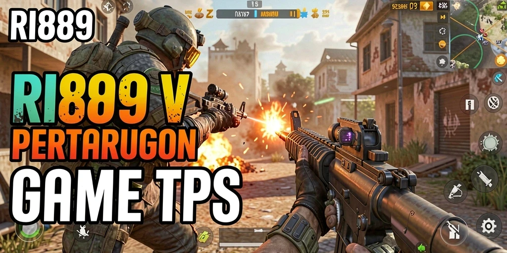Screenshot gameplay <strong>RI889</strong> menampilkan aksi seru dalam pertempuran TPS.
