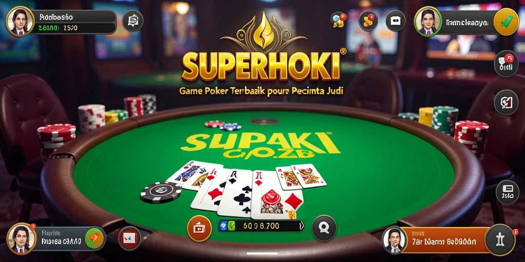 Gameplay menarik di SUPERHOKI dengan pemain dari seluruh dunia.